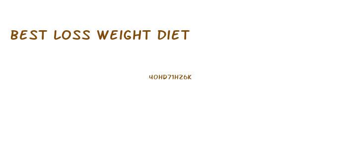Best Loss Weight Diet
