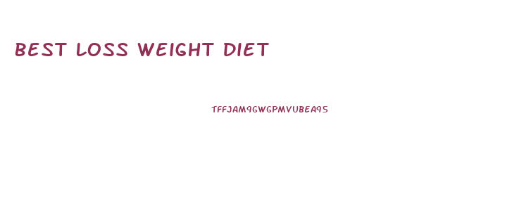 Best Loss Weight Diet