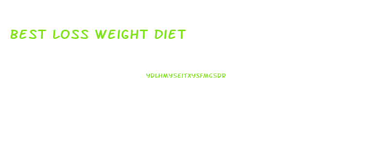 Best Loss Weight Diet