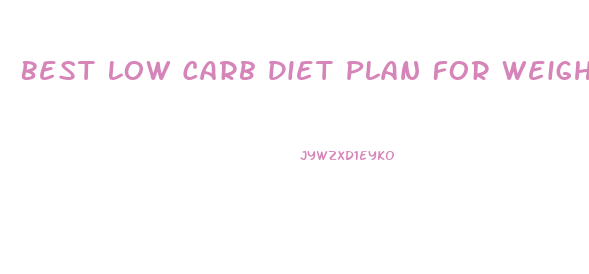 Best Low Carb Diet Plan For Weight Loss Pdf