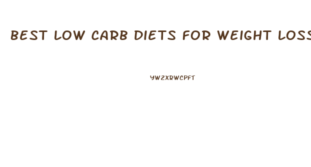 Best Low Carb Diets For Weight Loss Uk