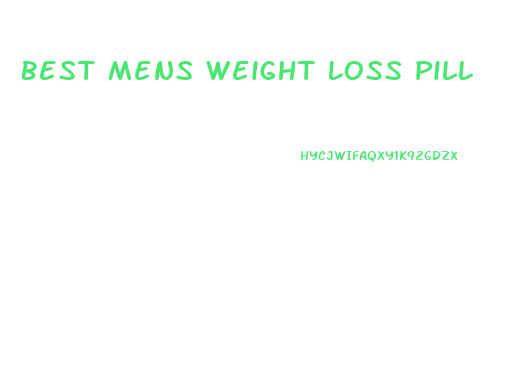 Best Mens Weight Loss Pill