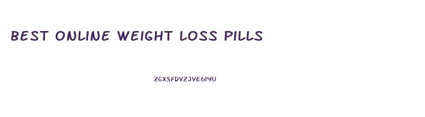 Best Online Weight Loss Pills
