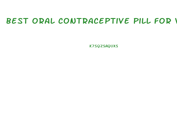 Best Oral Contraceptive Pill For Weight Loss