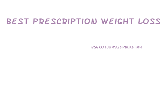 Best Prescription Weight Loss Pills Canada
