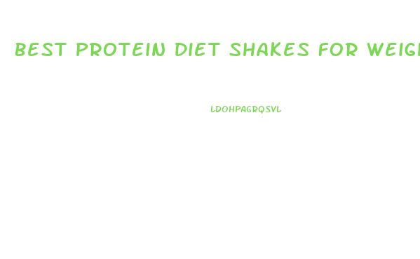 Best Protein Diet Shakes For Weight Loss