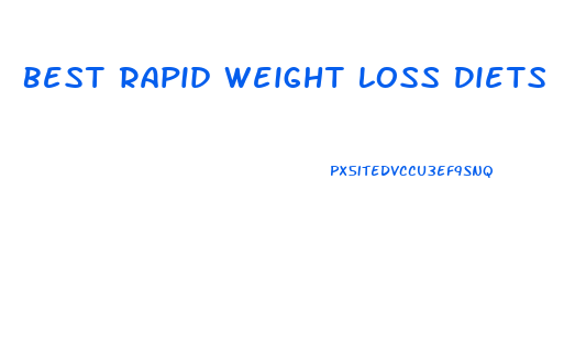 Best Rapid Weight Loss Diets
