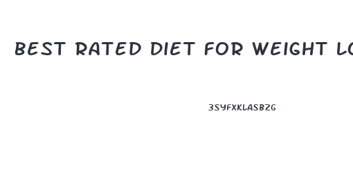 Best Rated Diet For Weight Loss
