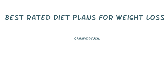 Best Rated Diet Plans For Weight Loss