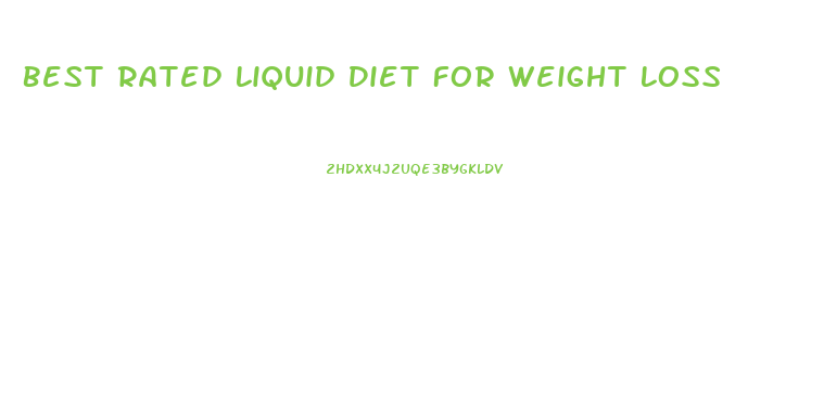 Best Rated Liquid Diet For Weight Loss