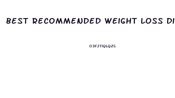 Best Recommended Weight Loss Diet