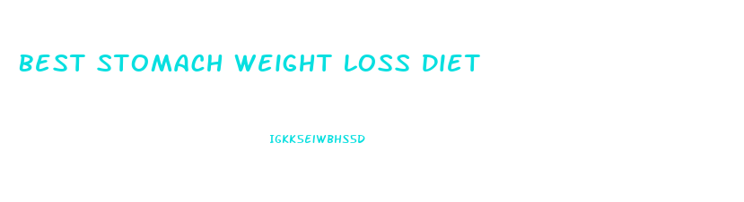 Best Stomach Weight Loss Diet