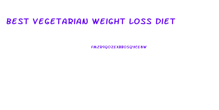 Best Vegetarian Weight Loss Diet