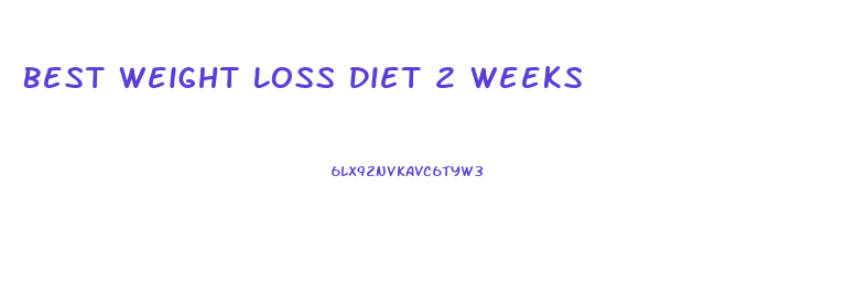 Best Weight Loss Diet 2 Weeks