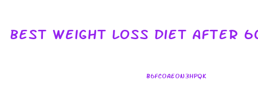 Best Weight Loss Diet After 60 Ppt