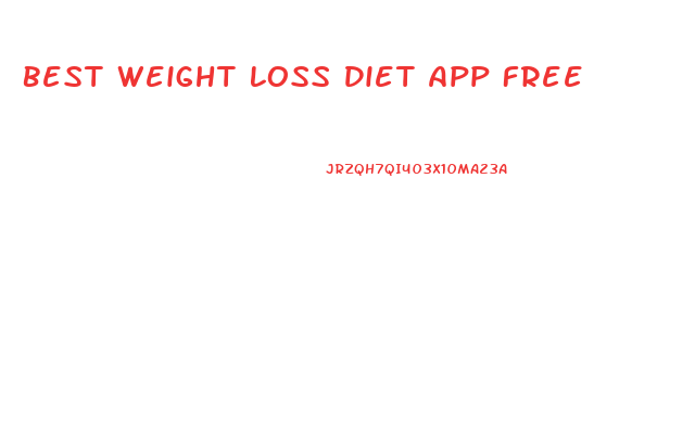 Best Weight Loss Diet App Free