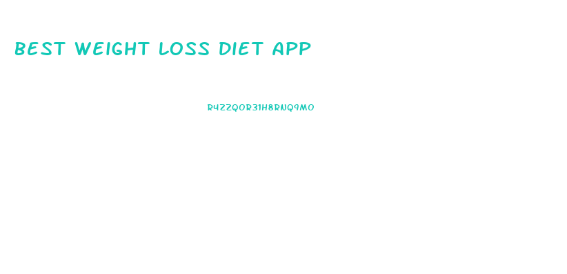 Best Weight Loss Diet App