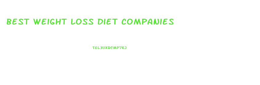 Best Weight Loss Diet Companies