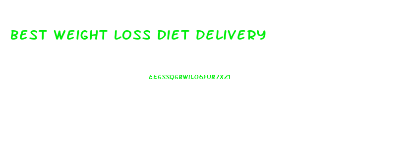 Best Weight Loss Diet Delivery
