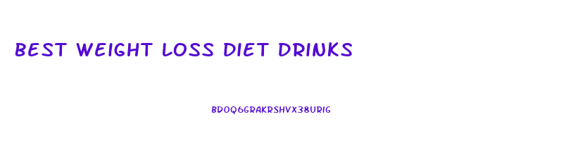 Best Weight Loss Diet Drinks