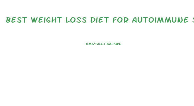 Best Weight Loss Diet For Autoimmune Sufferers Over 55