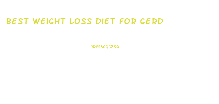 Best Weight Loss Diet For Gerd