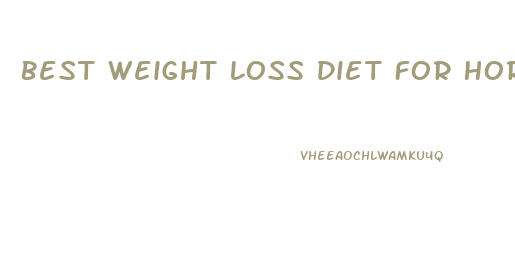 Best Weight Loss Diet For Hormonal Imbalance