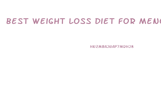 Best Weight Loss Diet For Menopause Uk