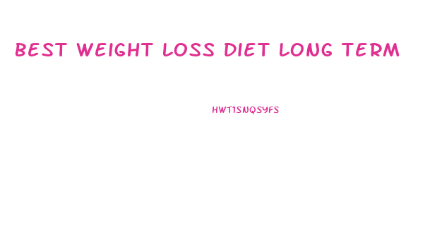 Best Weight Loss Diet Long Term
