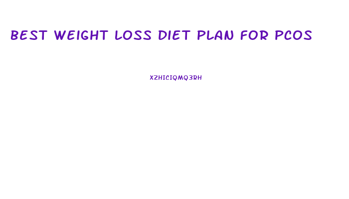 Best Weight Loss Diet Plan For Pcos