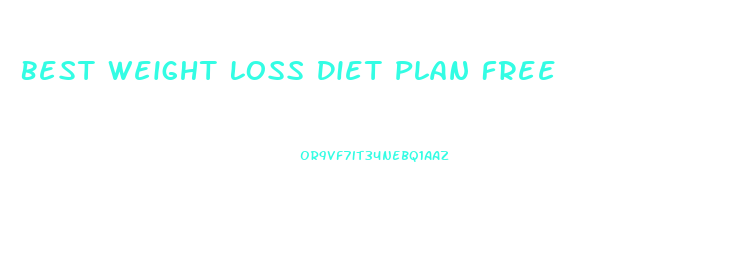 Best Weight Loss Diet Plan Free