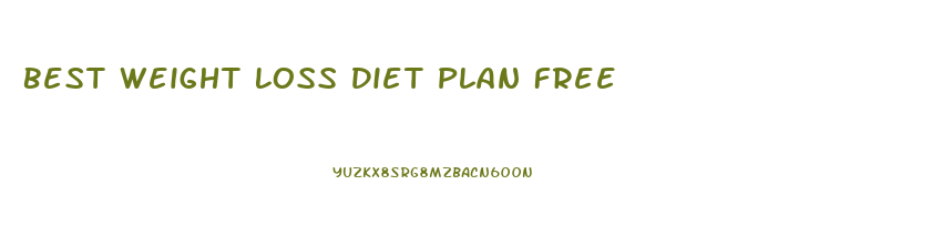 Best Weight Loss Diet Plan Free