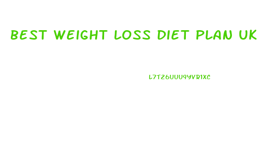 Best Weight Loss Diet Plan Uk