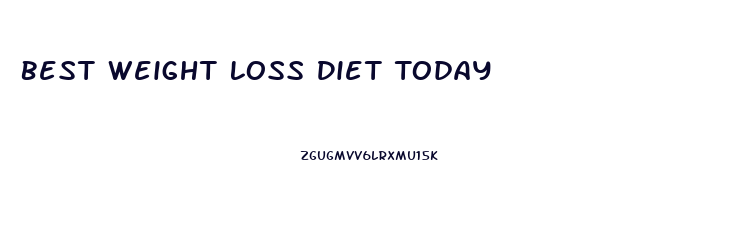 Best Weight Loss Diet Today