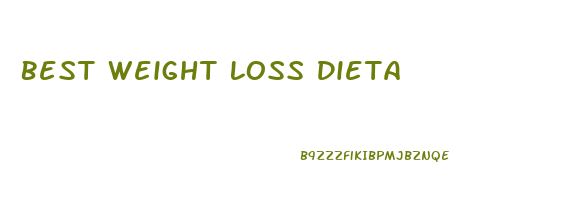 Best Weight Loss Dieta