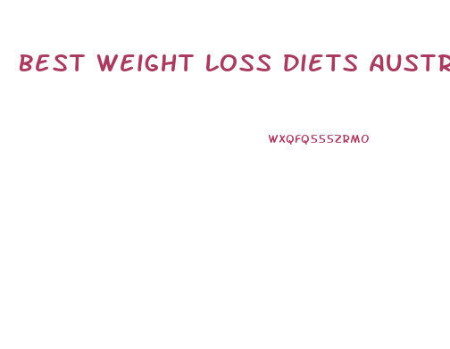 Best Weight Loss Diets Australia