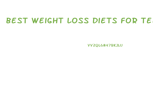 Best Weight Loss Diets For Teens
