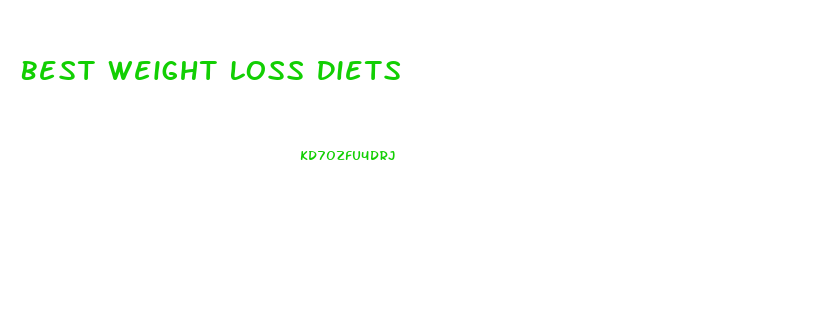 Best Weight Loss Diets