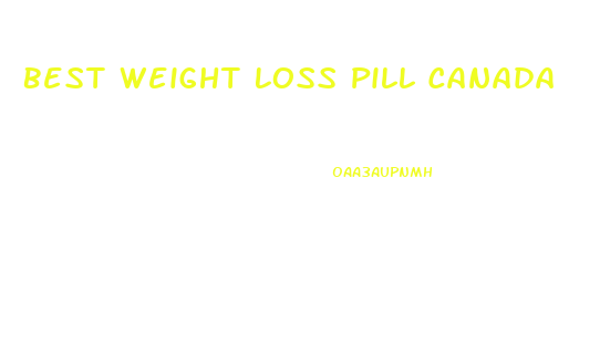 Best Weight Loss Pill Canada