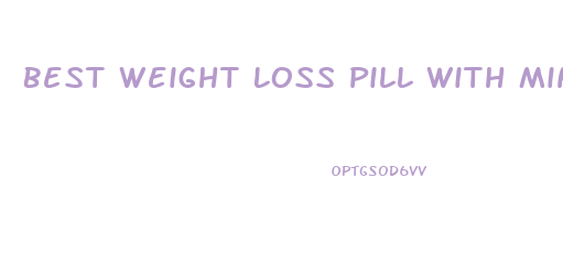 Best Weight Loss Pill With Minimal Exercise