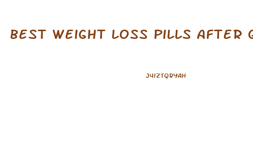 Best Weight Loss Pills After Gastric Bypass