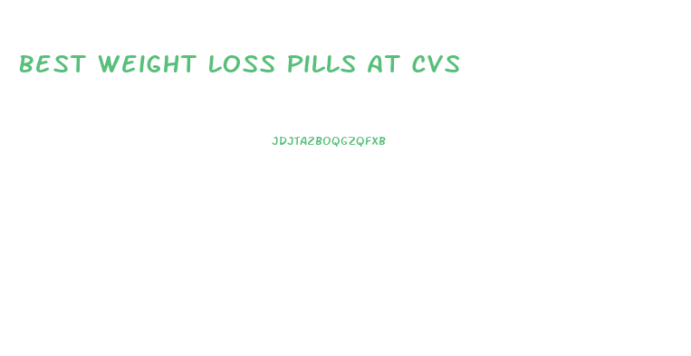 Best Weight Loss Pills At Cvs