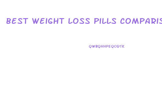 Best Weight Loss Pills Comparison