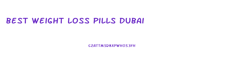 Best Weight Loss Pills Dubai