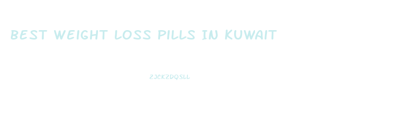 Best Weight Loss Pills In Kuwait