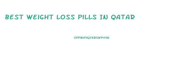 Best Weight Loss Pills In Qatar