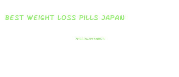 Best Weight Loss Pills Japan