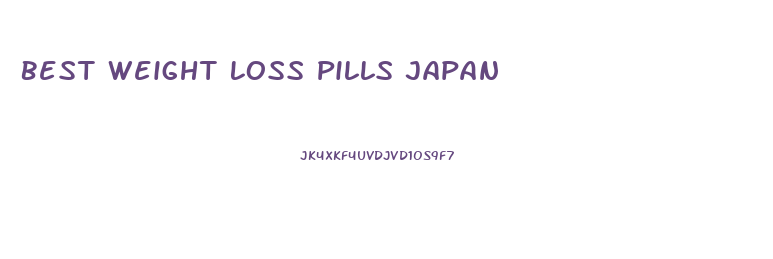 Best Weight Loss Pills Japan
