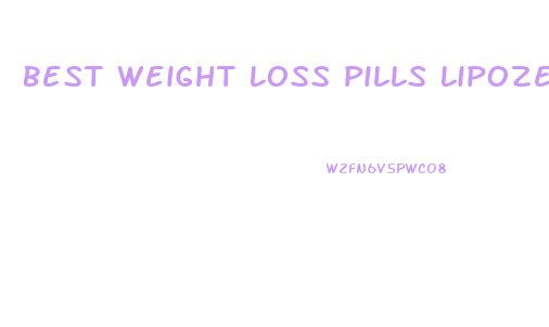 Best Weight Loss Pills Lipozene