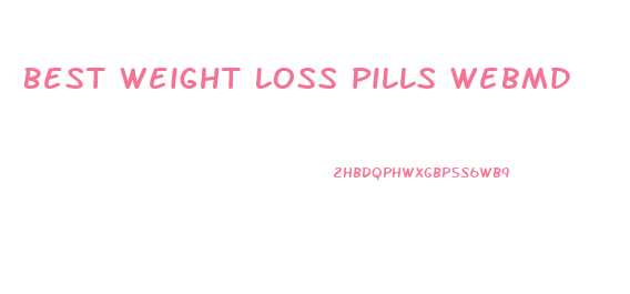 Best Weight Loss Pills Webmd